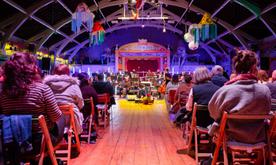Audience in the Drill Hall